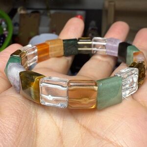 ✨ Multi-Stone Bangle Bracelet ✨